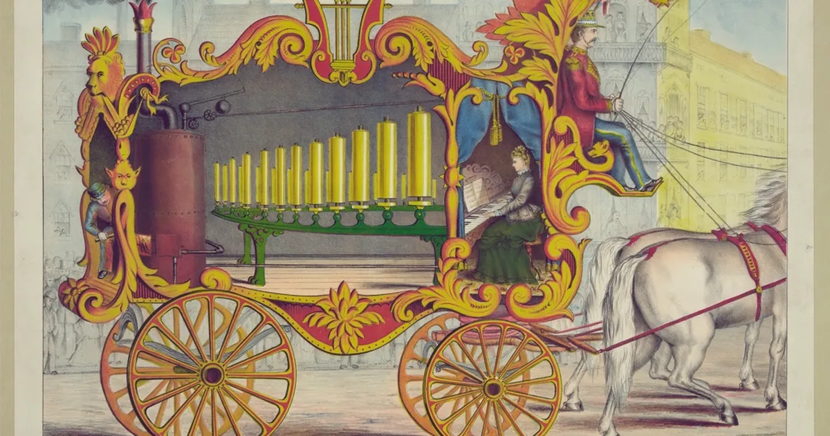 Calliope! wonderful Operonicon Steam Car